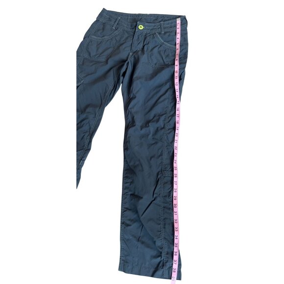 Kuhl Mountain Culture grey nylon women's hiking pants size 6 - Picture 4 of 9
